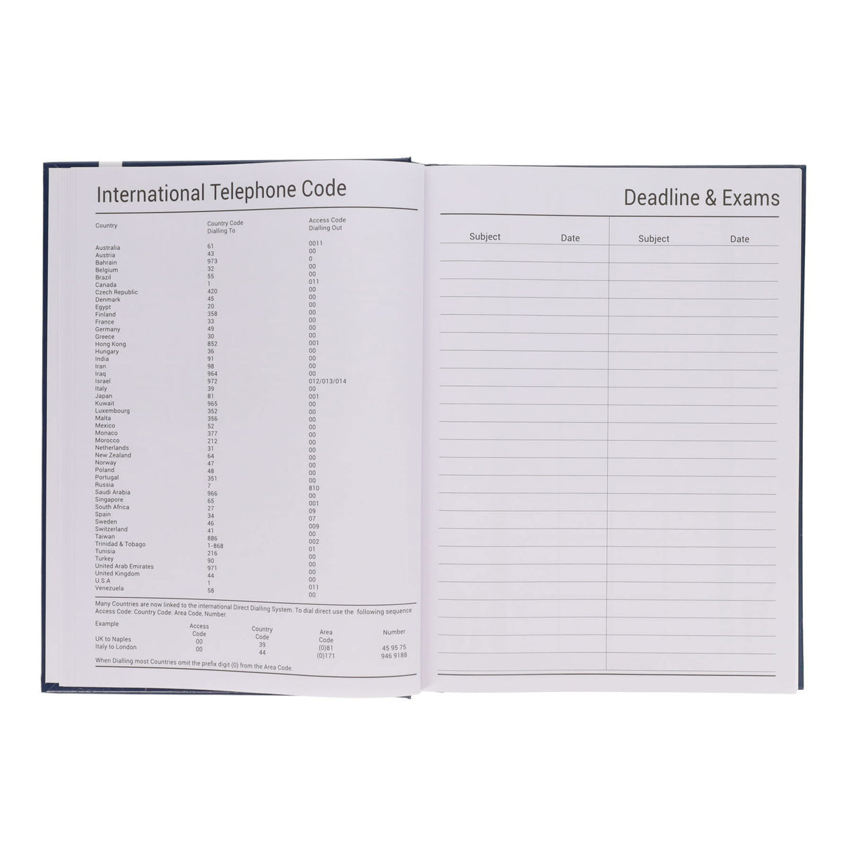 Premto A4 Page A Day Academic Diary 2025-2026 - Grape Juice