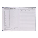 Premto A4 Page A Day Academic Diary 2025-2026 - Grape Juice