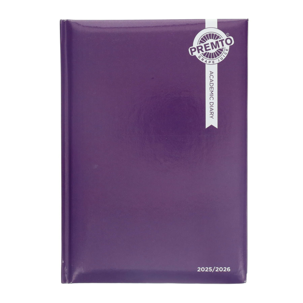 Premto A5 Page A Day Academic Diary 2025-2026 - Grape Juice