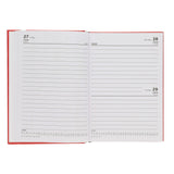 Premto A5 Page A Day Academic Diary 2025-2026 - Ketchup Red