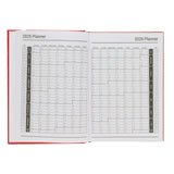Premto A5 Page A Day Academic Diary 2025-2026 - Printer Blue