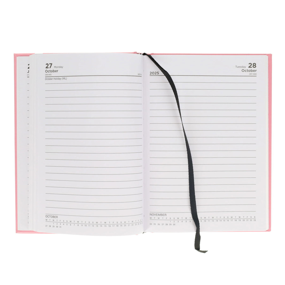 Premto A5 Page A Day Academic Diary 2025-2026 - Mint Magic
