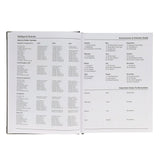 Concept 2026 A4 Diary Page A Day - Black