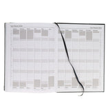 Concept 2026 A4 Diary Page A Day - Black