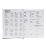 Concept 2026 A4 Diary Page A Day - Navy