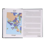 Concept 2026 A5 Diary Page A Day - Navy