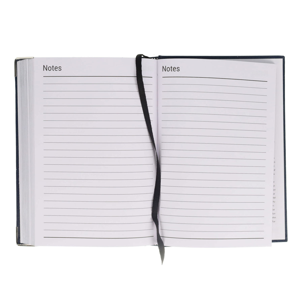 Concept 2026 A5 Diary Page A Day - Navy