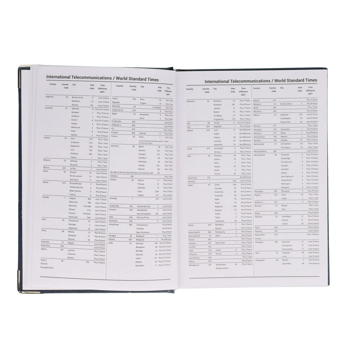 Concept 2026 A5 Diary Page A Day - Navy