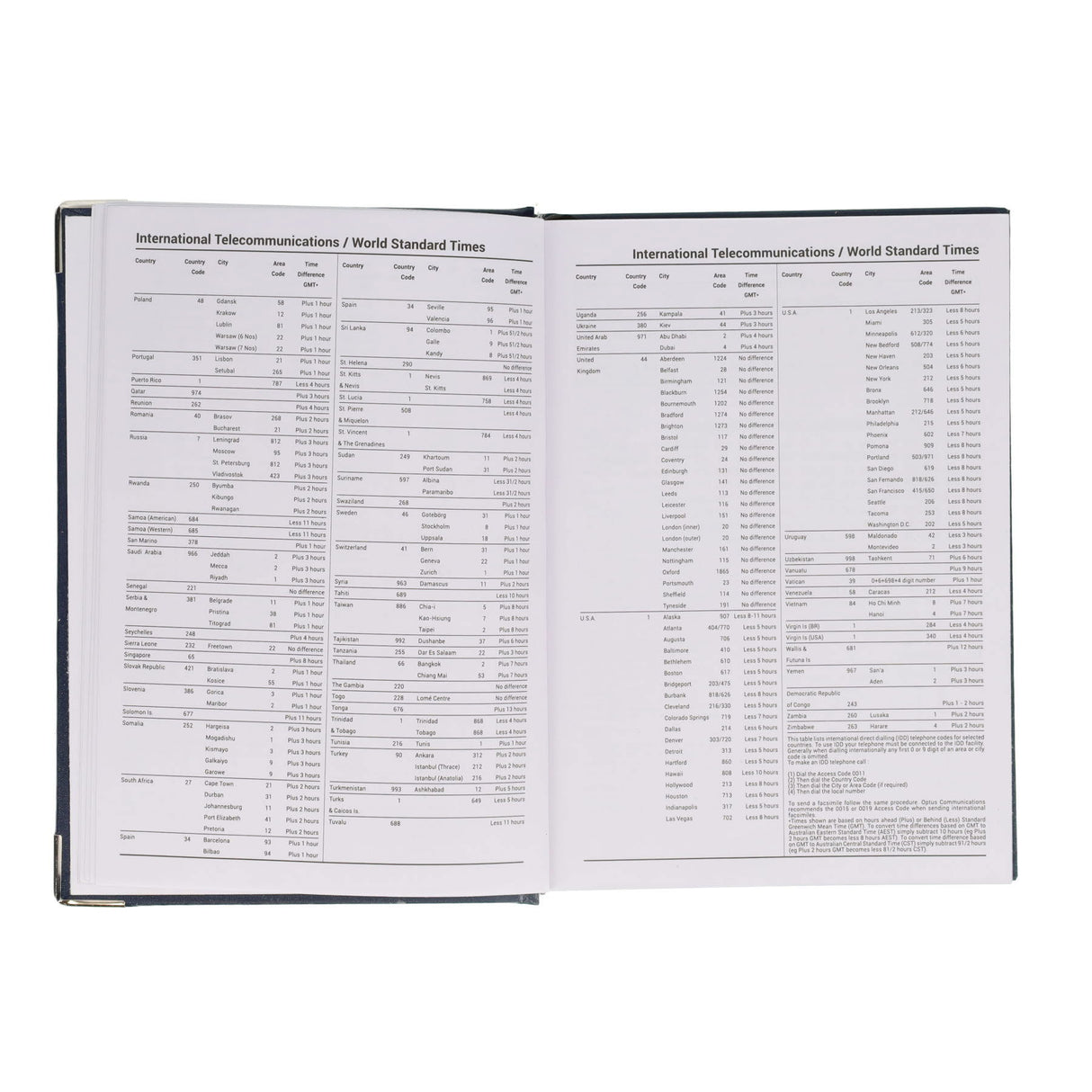 Concept 2026 A5 Diary Page A Day - Navy
