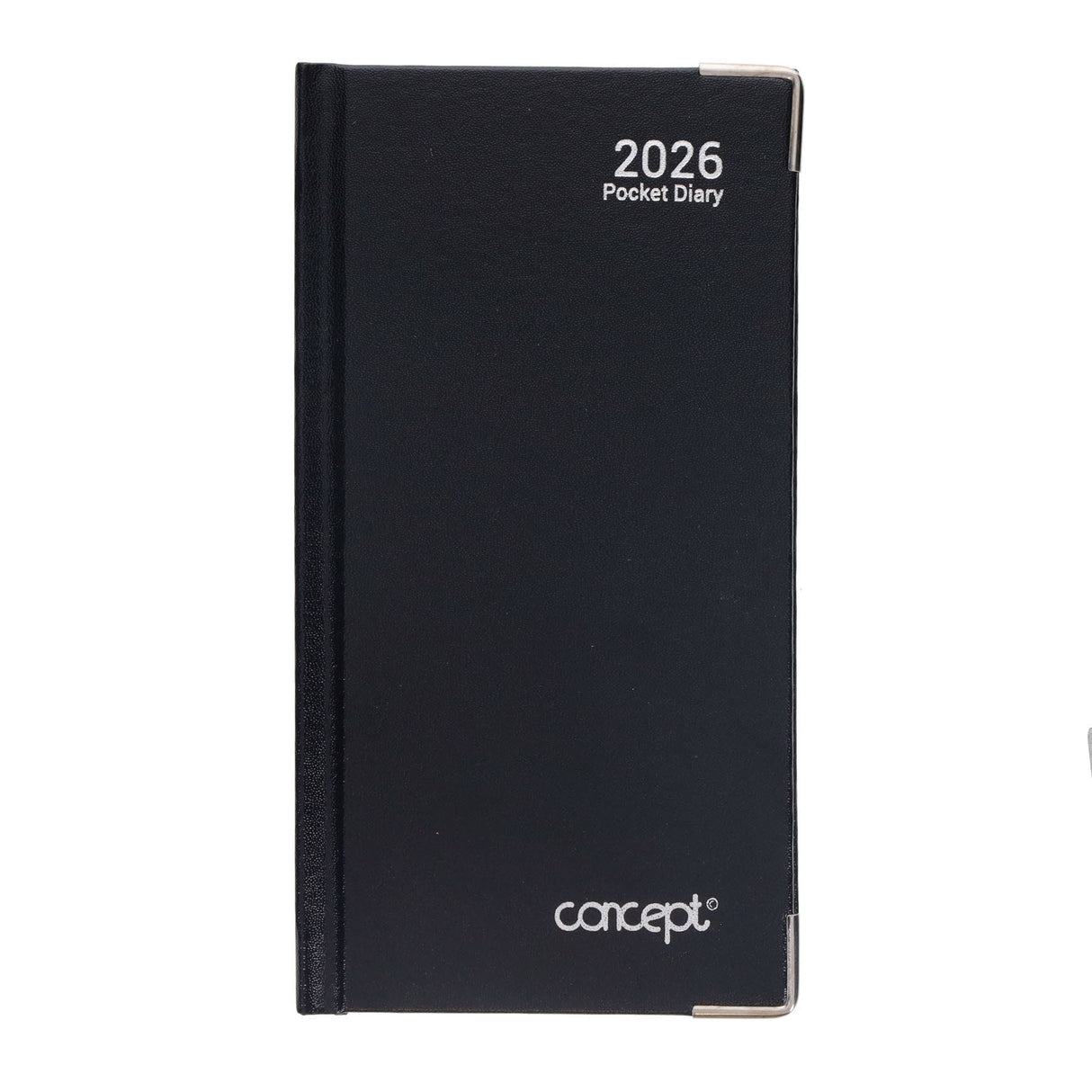 Concept Executive Slim Diary 2026 Week To View - Black