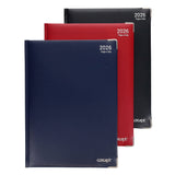 Concept 2026 A4 Page A Day Desk Diary - Black