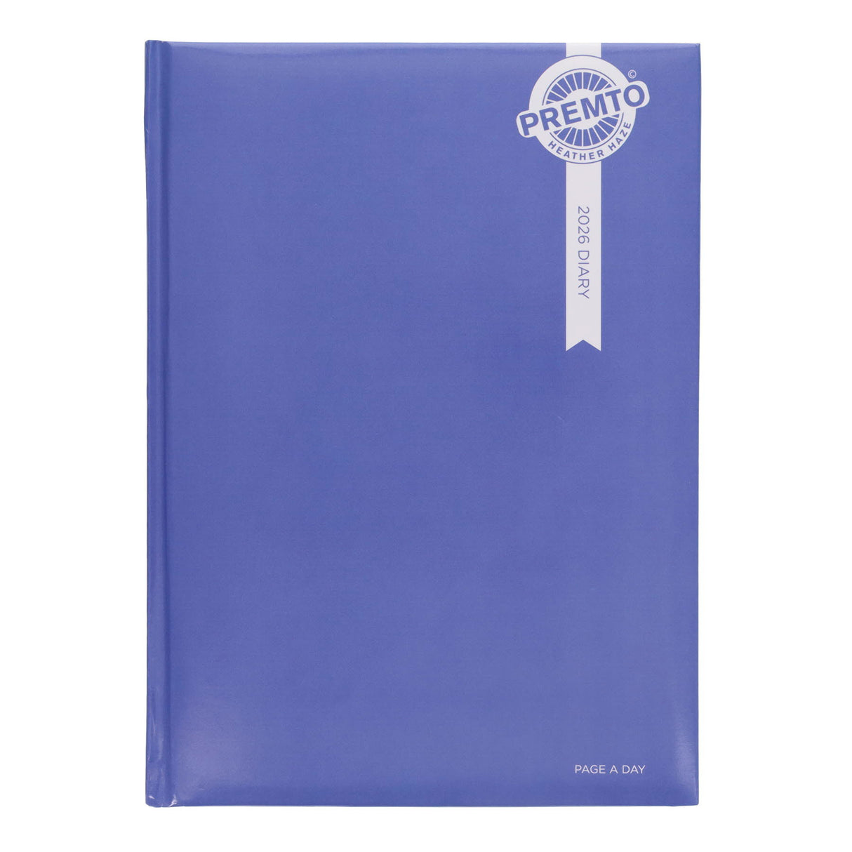 Premto Pastel 2026 A4 Page A Day Diary - Heather Haze