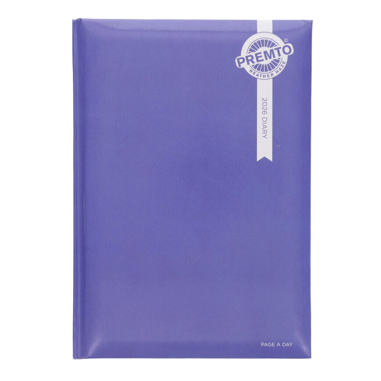Premto Pastel 2026 A5 Page A Day Diary - Heather Haze