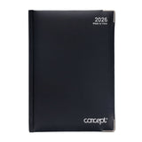 Concept A5 2026 Week To View Diary - Black
