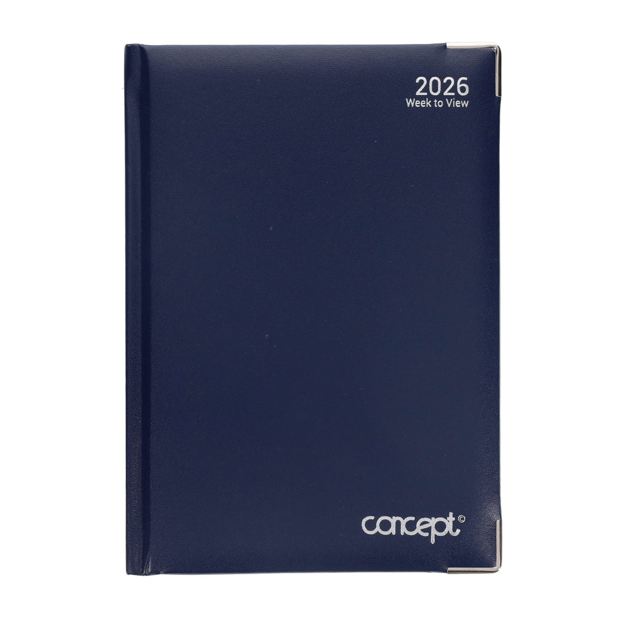 Concept A5 2026 Week To View Diary - Navy