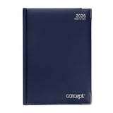 Concept A5 2026 Week To View Diary - Navy
