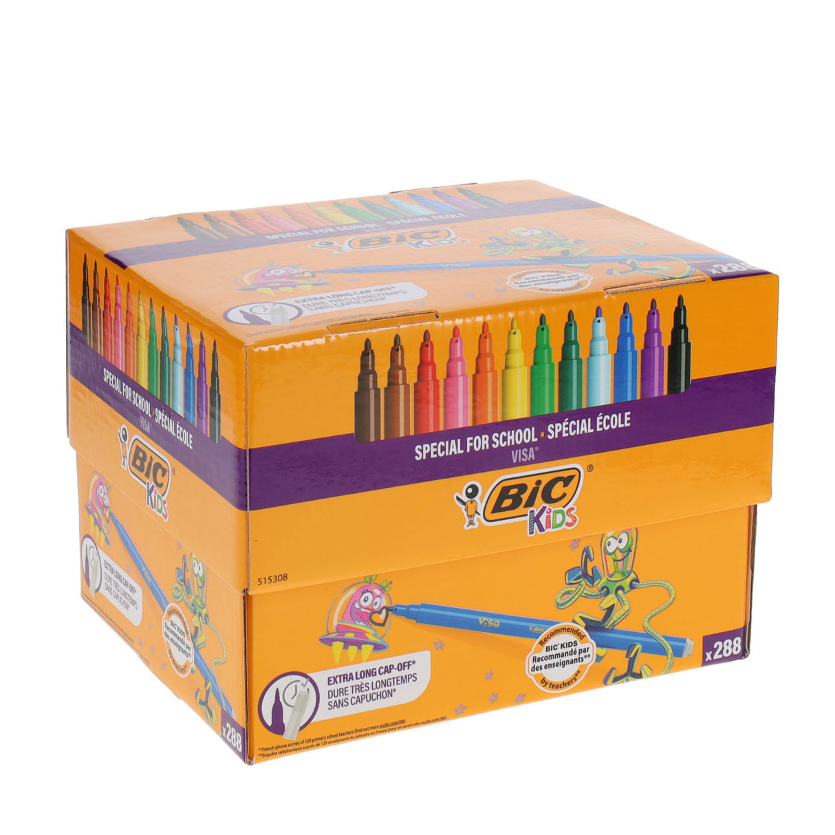 BIC Kids Colouring Markers - Box of 288