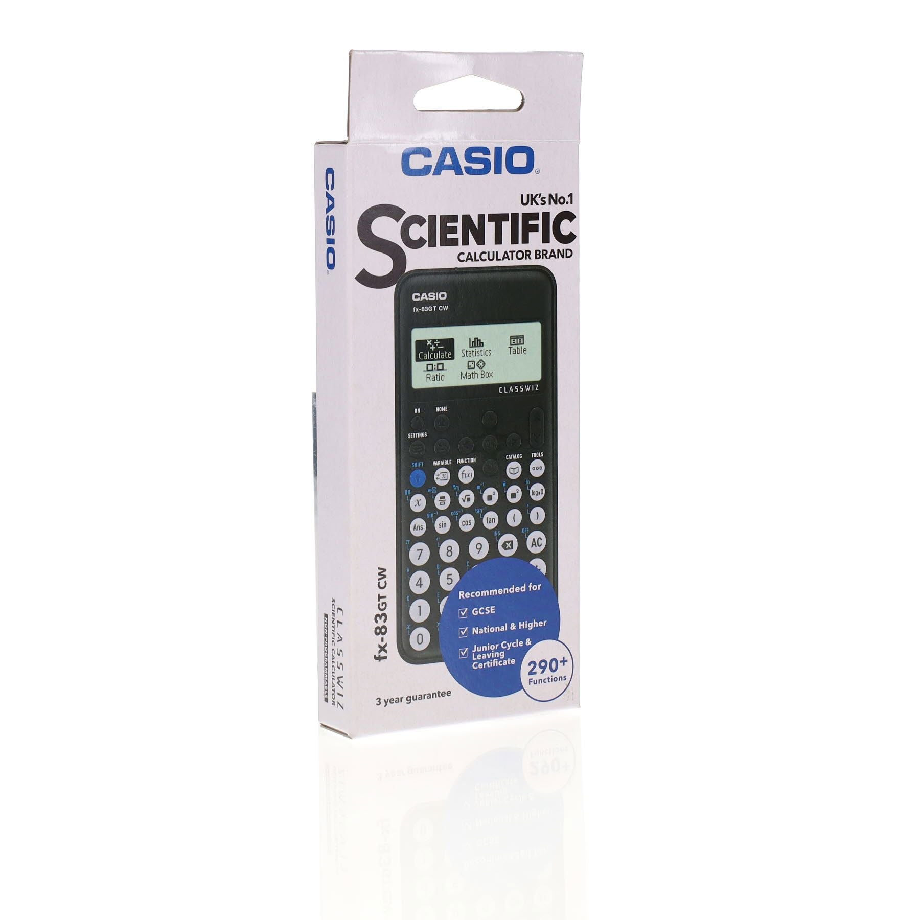 Casio Fx 83Gtcw Scientific Calculator Black