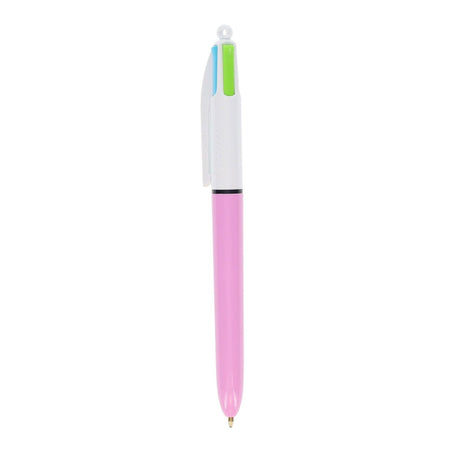 BIC 4 Colour Ballpoint Pens Pastel Unicorn - Pack of 3