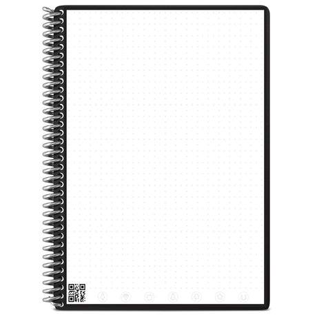 BIC A4 Rocketbook Core Letter Dotted - Black - 32 Pages