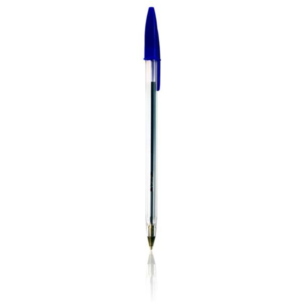 BIC Cristal Original Ballpoint Pen - Blue-Ballpoint Pens-BIC | Buy Online at Stationery Shop