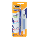BIC Gelosity Illusion Erasable Gel Pens With Refills - Blue | Stationery Shop UK