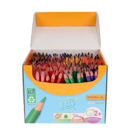 BIC Kids Evolution Triangular Colouring Pencils - Box 216 | Stationery Shop UK
