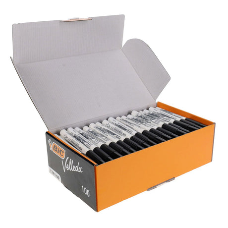 BIC Velleda Whiteboard Markers - Box 100