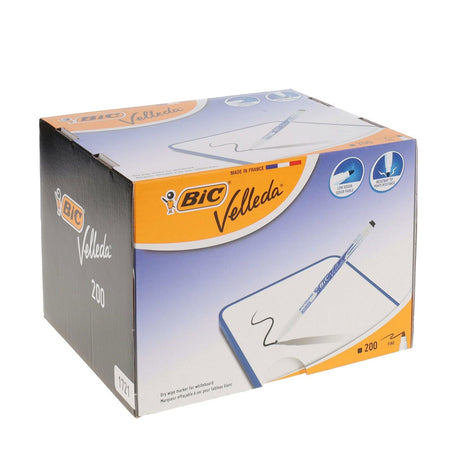 BIC Velleda Whiteboard Markers - Box of 200