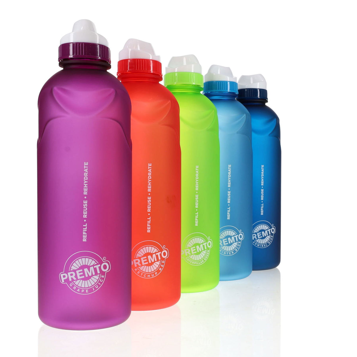 Premto Multipack | 750ml Stealth Soft Touch Bottle - Pack of 5