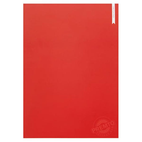 Premto A4 Sketch Pad 30 Sheets - Ketchup Red