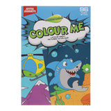 World of Colour A4 Perforated Colouring Book - 96 Pages - Joyful Journeys