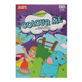 World of Colour A4 Perforated Colouring Book - 96 Pages -The World Around Us