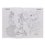 World of Colour A4 Perforated Colouring Book - 96 Pages -The World Around Us