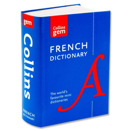 Collins Gem Dictionary - French | Stationery Shop UK