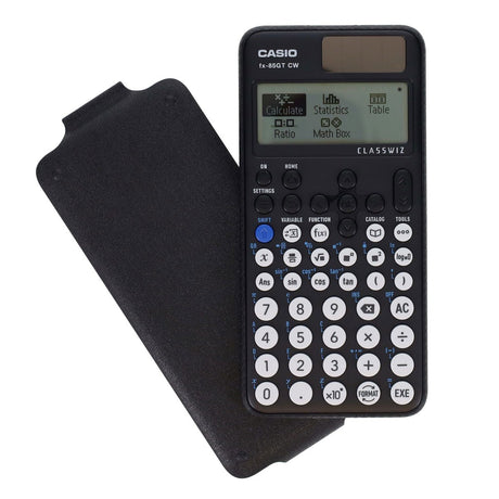 Casio Fx-85Gtcw Scientific Dual Power Calculator - Black