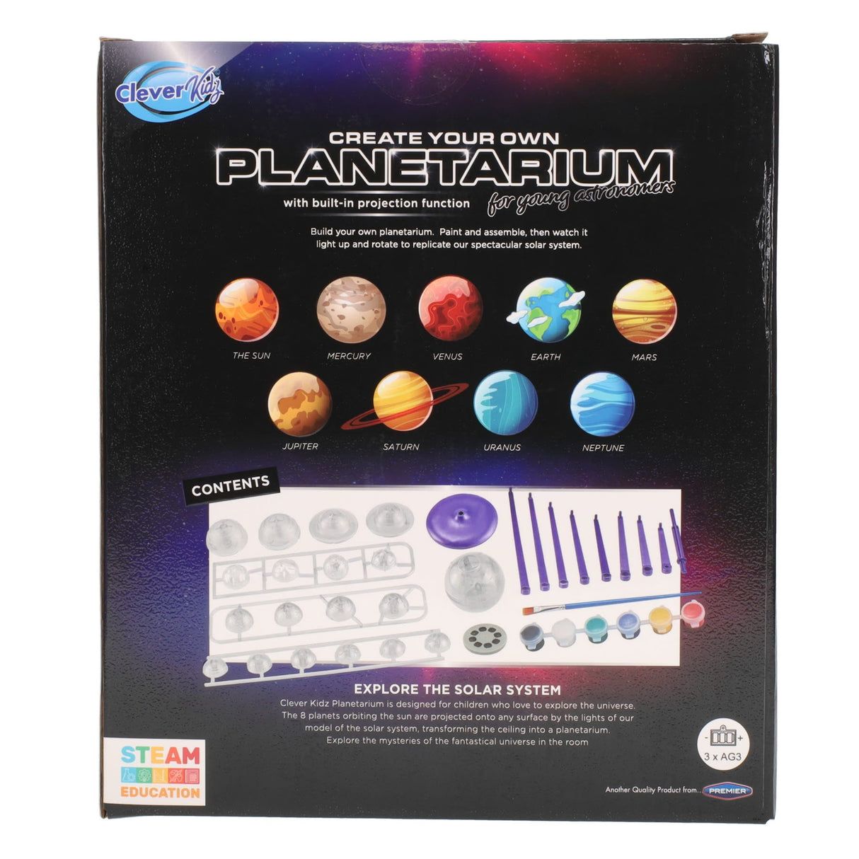 Clever Kidz Create your own Planetarium-Kids Art Sets-Clever Kidz|StationeryShop.co.uk