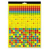 Clever Kidz Deluxe Reward Sticker Pad - 12 Sheets with 2500+ Stickers | Stationery Shop UK