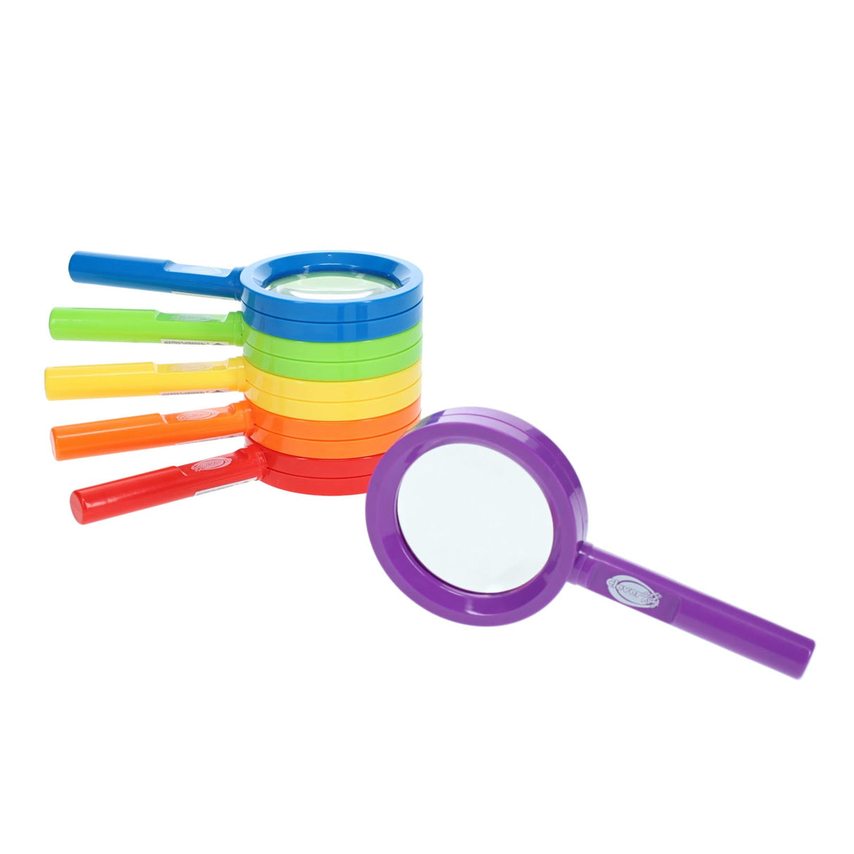 Clever Kidz Jumbo 3x Magnifier - Purple-Educational Games-Clever Kidz | Buy Online at Stationery Shop