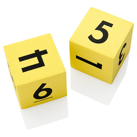 Clever Kidz Learn & Play - Number Dice - Pack of 2 | Stationery Shop UK