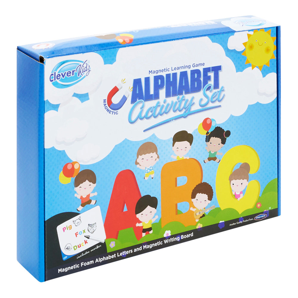 Clever Kidz Magnetic Learning Game - Alphabet Activity Set | Stationery Shop UK