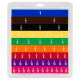 Clever Kidz Multicolour Fraction Discs - 51 Pieces | Stationery Shop UK