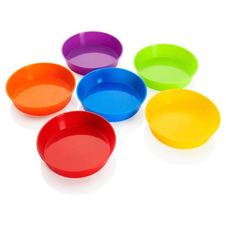 Clever Kidz Sorting Bowls - Round - Pack of 6 | Stationery Shop UK