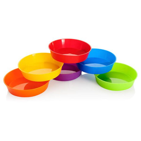 Clever Kidz Sorting Bowls - Round - Pack of 6 | Stationery Shop UK