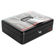 Concept 12'' Metal Cash Box Black