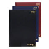 Concept 2025 A4 Diary Page A Day - Black