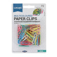 Concept 28mm Paper Clips - Multicoloured - Pack of 75