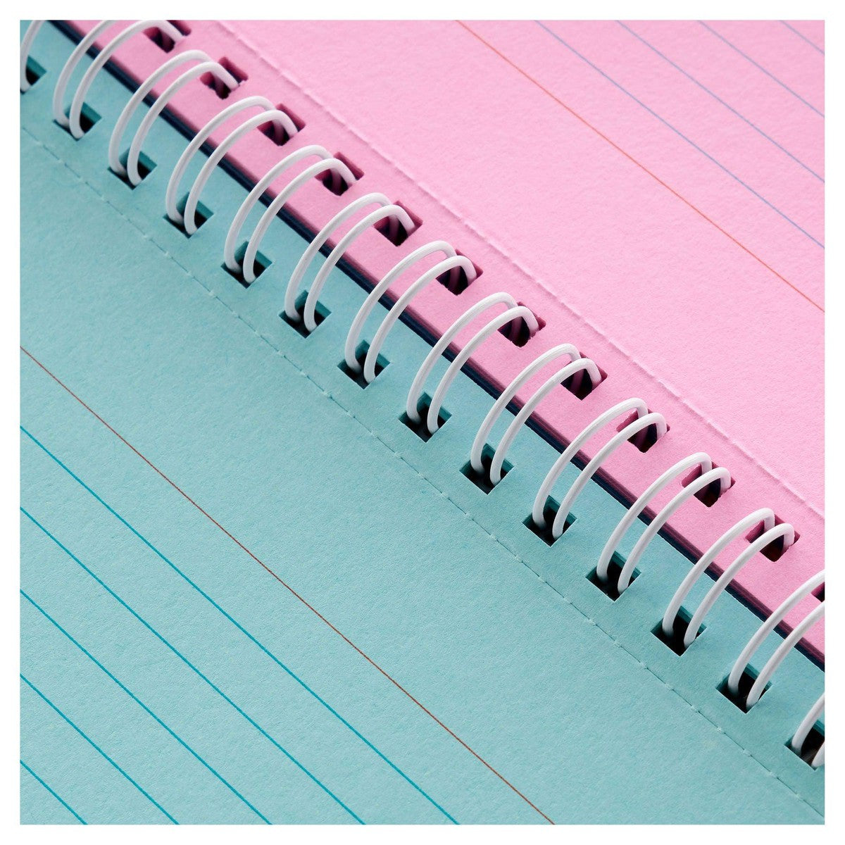 Concept 5x3 Spiral Ruled Index Cards - Colour - 50 Cards