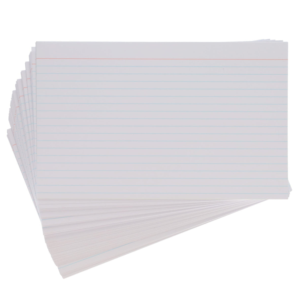 Concept 8 x 5 Ruled Record Cards - White - Pack of 100-Index Cards & Boxes-Concept|StationeryShop.co.uk