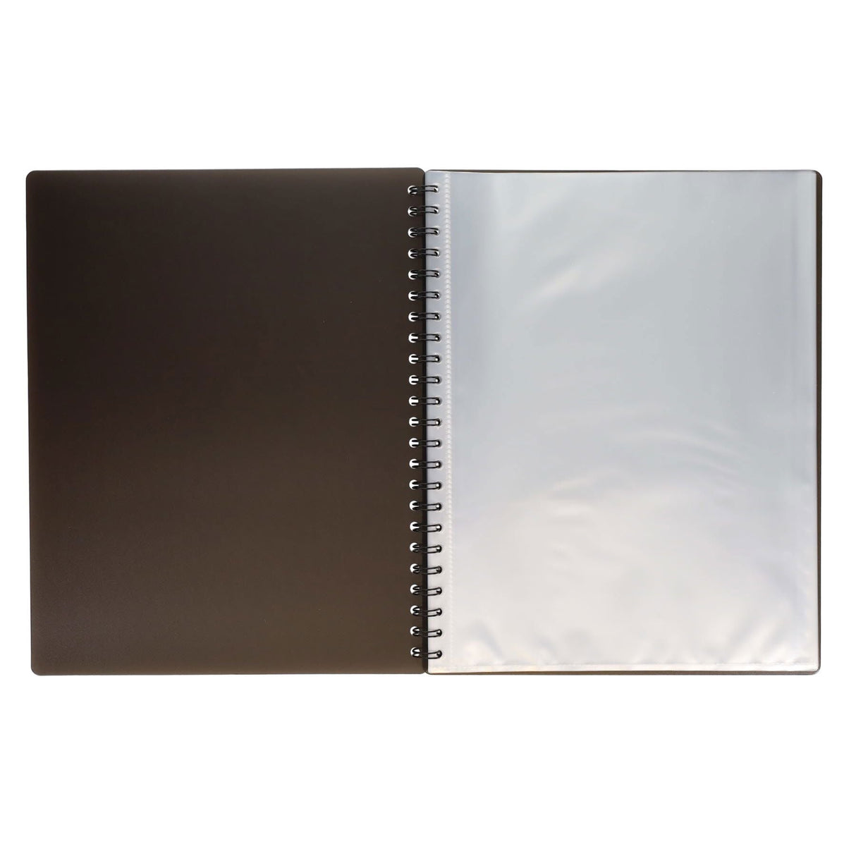 Concept A4 50 Pocket Wiro Display Book - Black | Stationery Shop UK